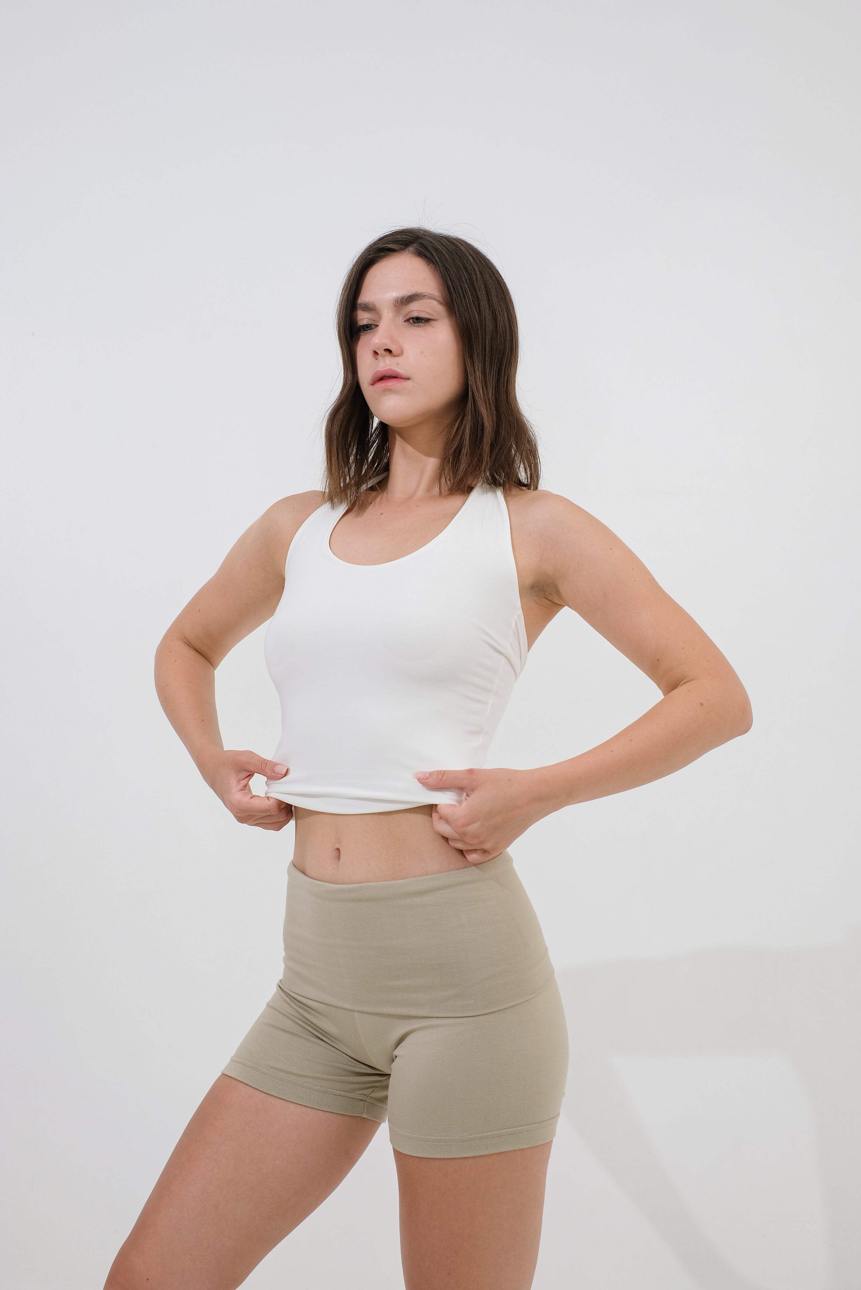 Fold Over Shorts