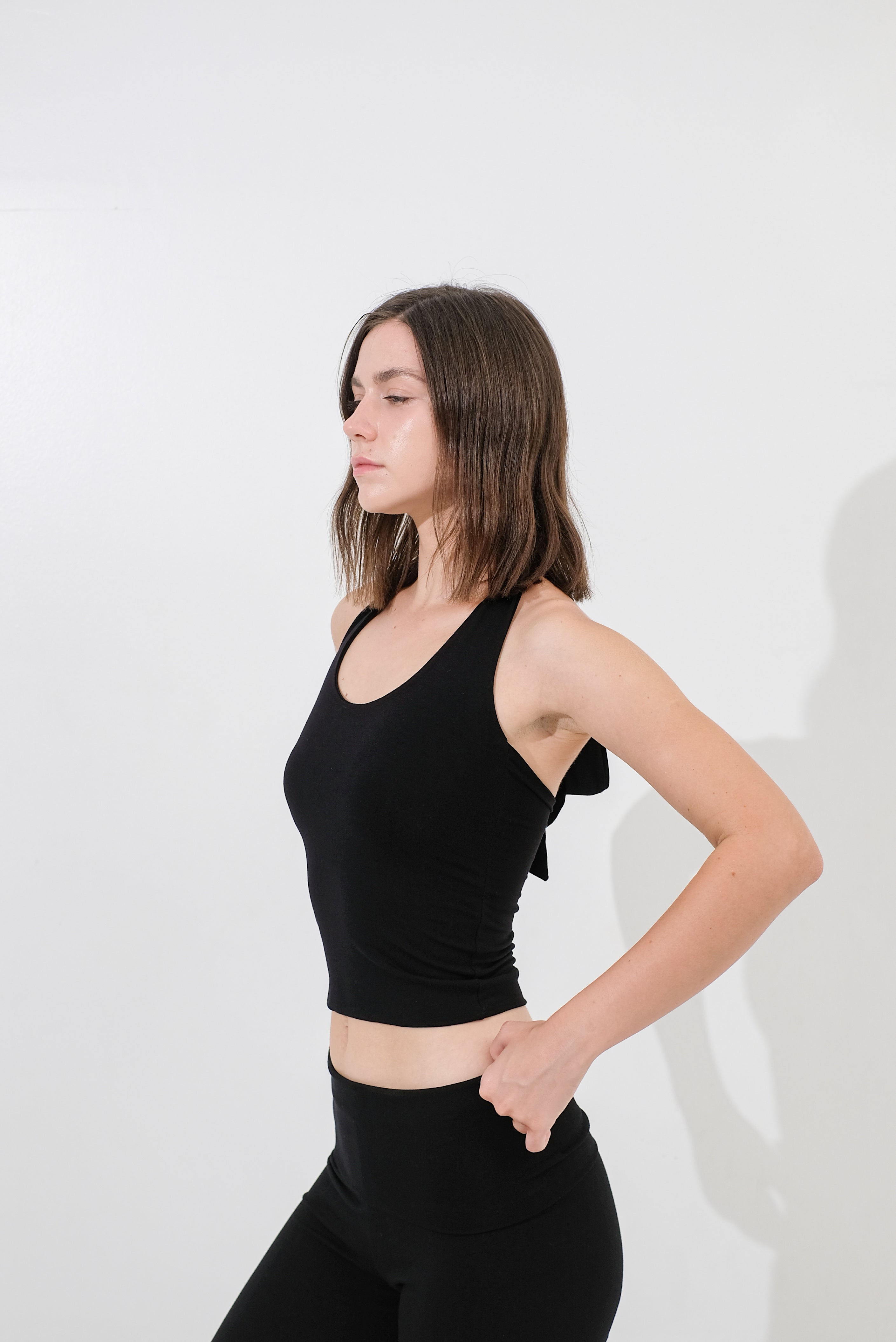 Back Knot Halter Top