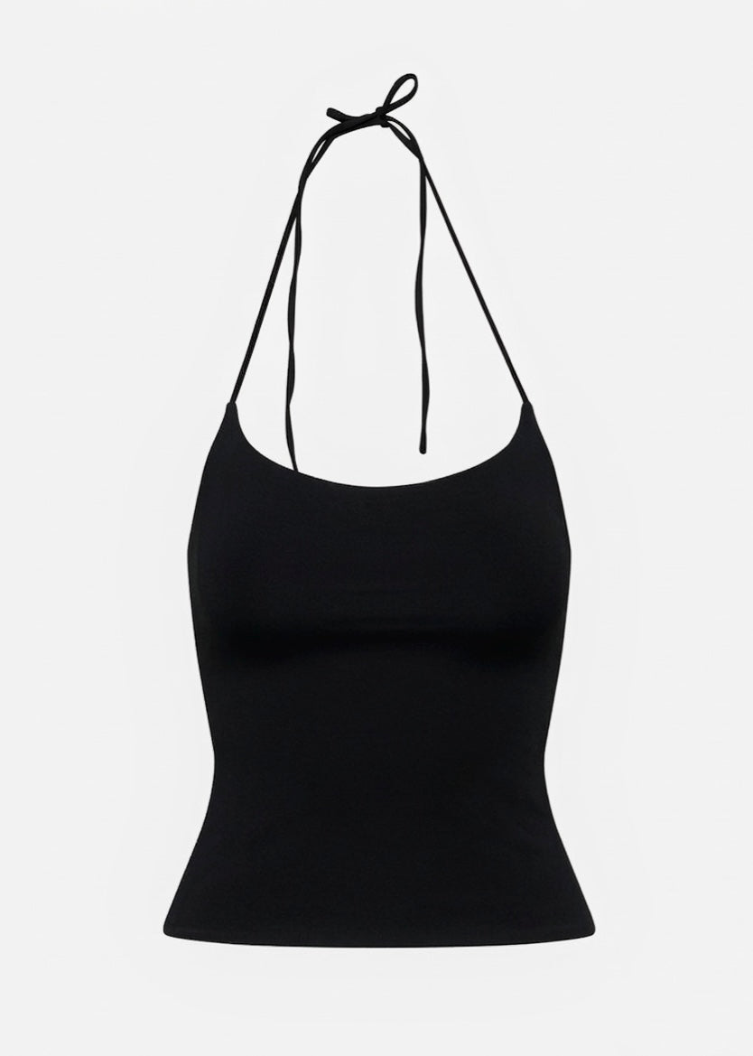 Spaghetti Strap Halter Top